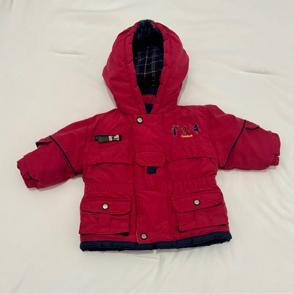 Vintage OshKosh BGosh Winter Coat - Size 12 Months
